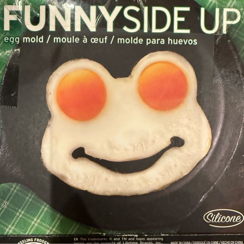 Fred Funny Side Up Egg frog egg Mold 🍳 🐸